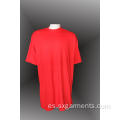 Camiseta de cuello redondo 100% de algodón 160 g